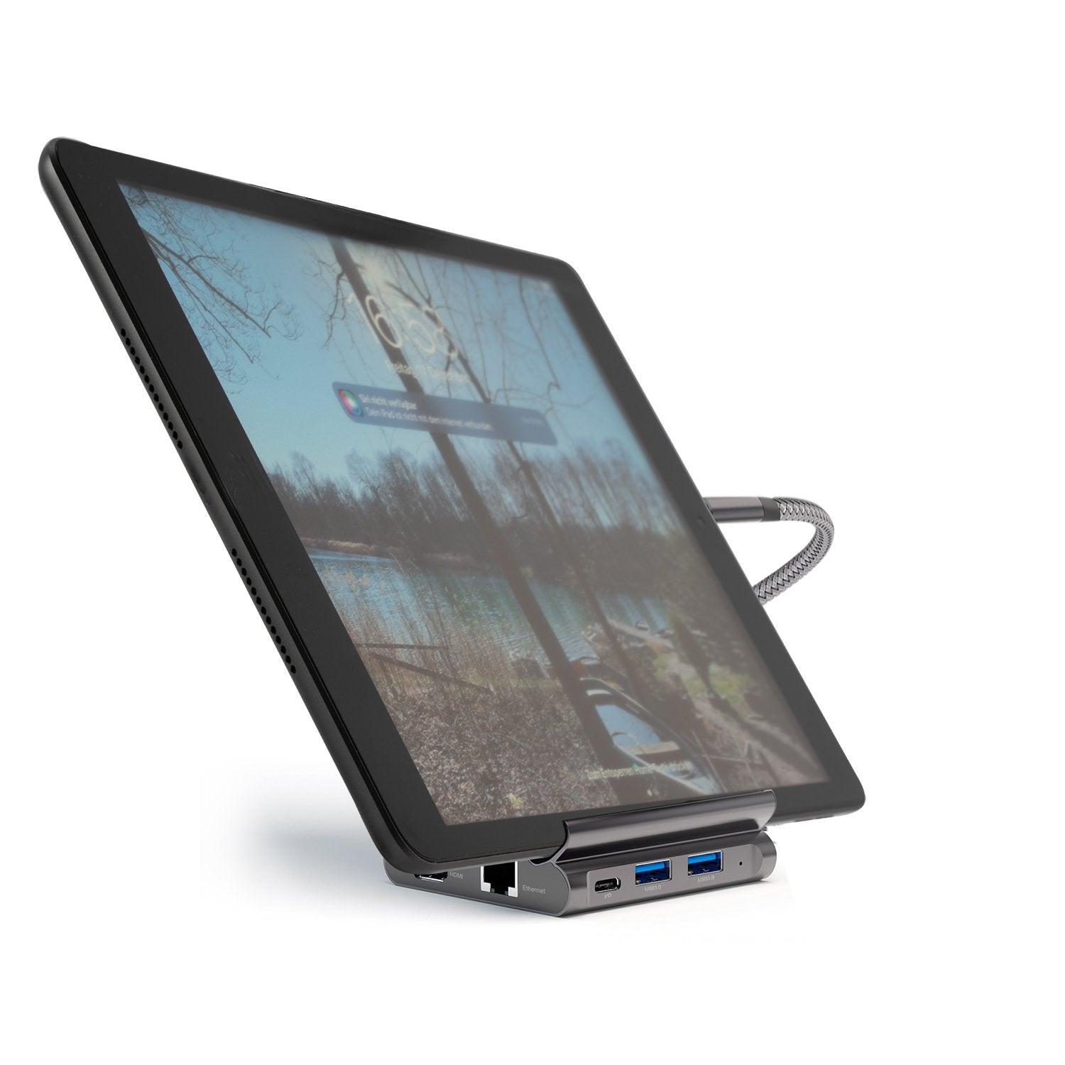 EAN 4252011900411 - 4smarts 7in1 USB 3.2 Gen 1 (3.1 Gen 1) Type-A + Type-C Gris imagen 7