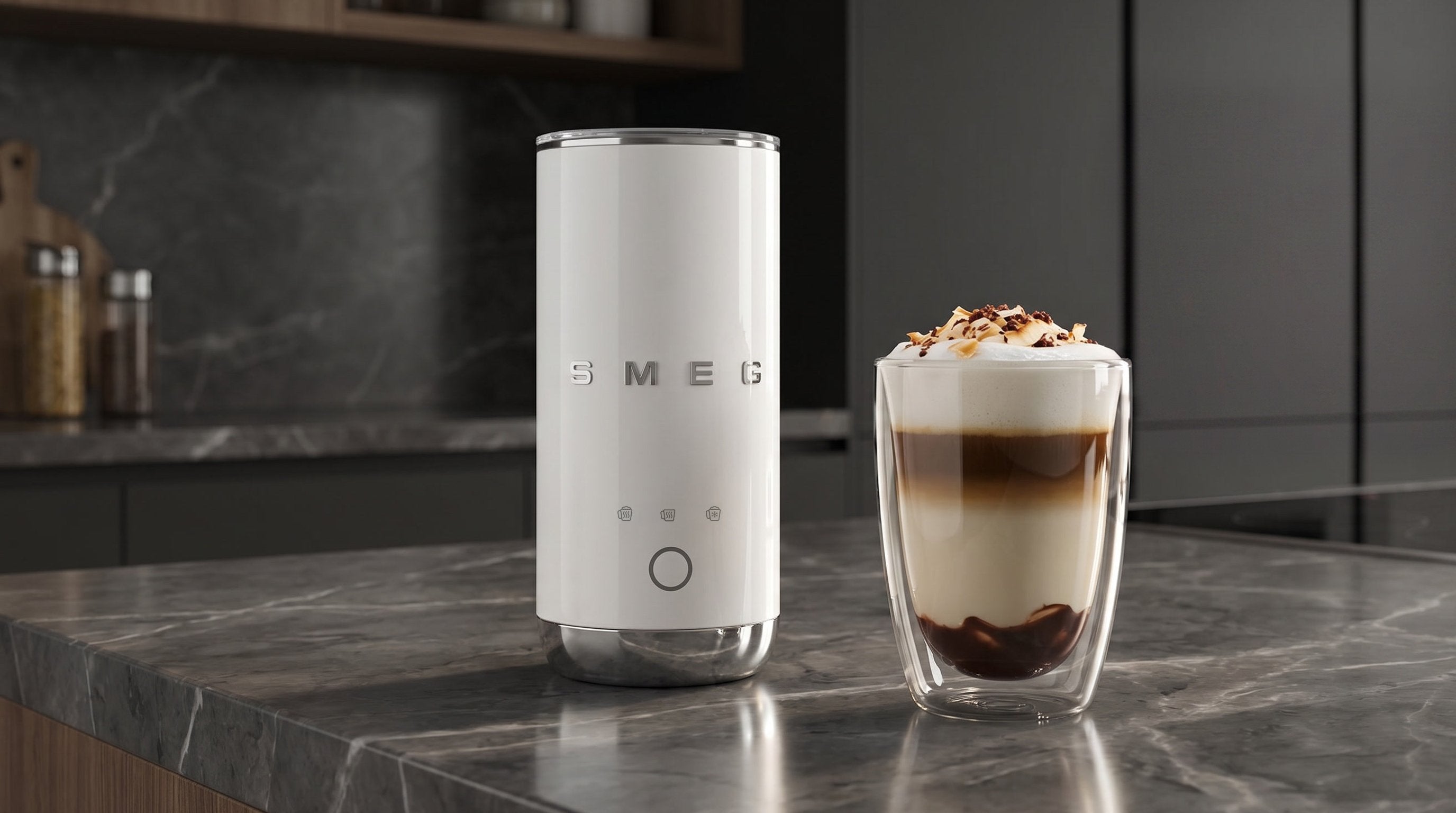 EAN 8017709353162 - Smeg MFF02CREU espumador o calentador de leche Calentador/espumador de leche automático Crema de color imagen 35