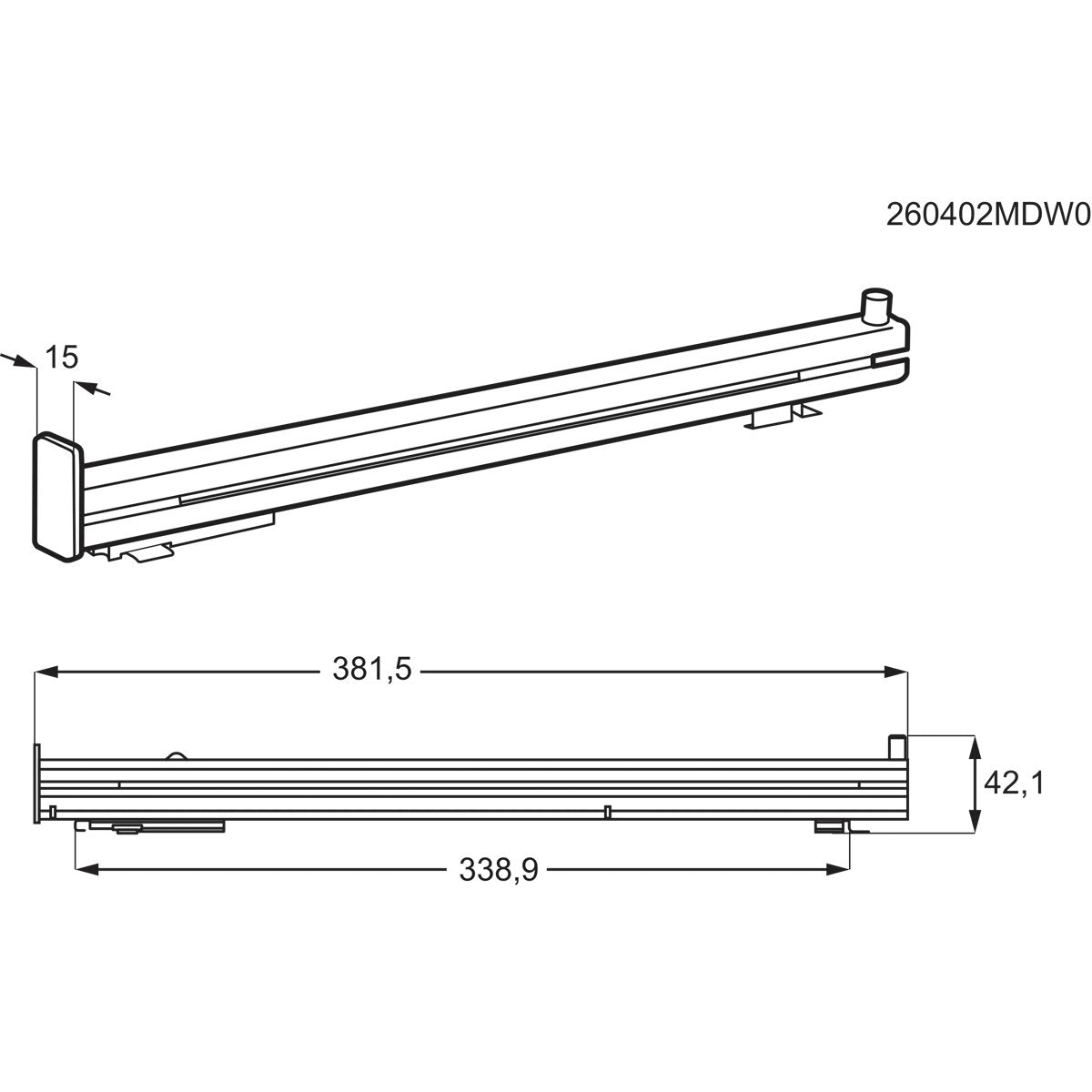 EAN 7332543112876 - Electrolux TR1LFV pieza y accesorio de hornos Rejilla para el horno Plata imagen 5