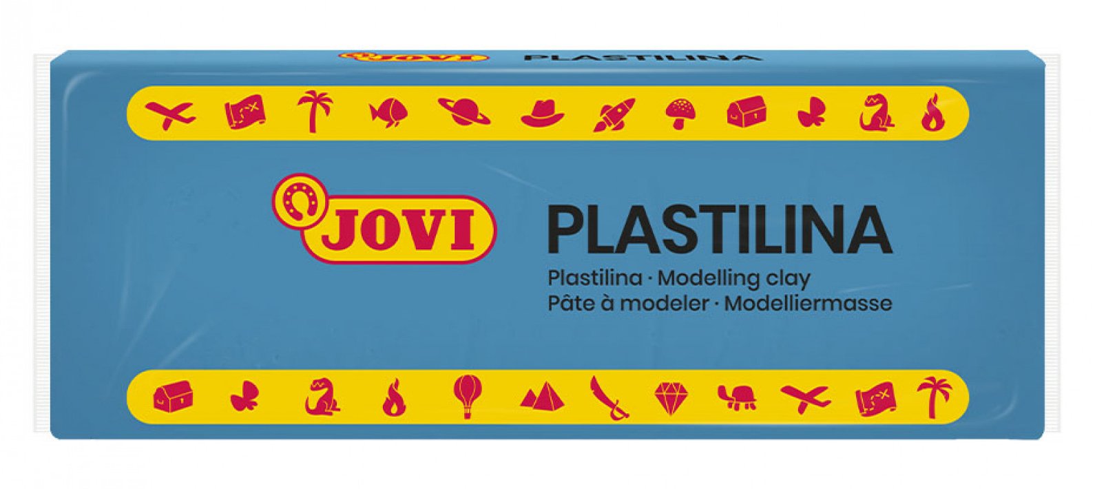 Plastilina Jovi 71/12/ 15g/ Azul Claro
