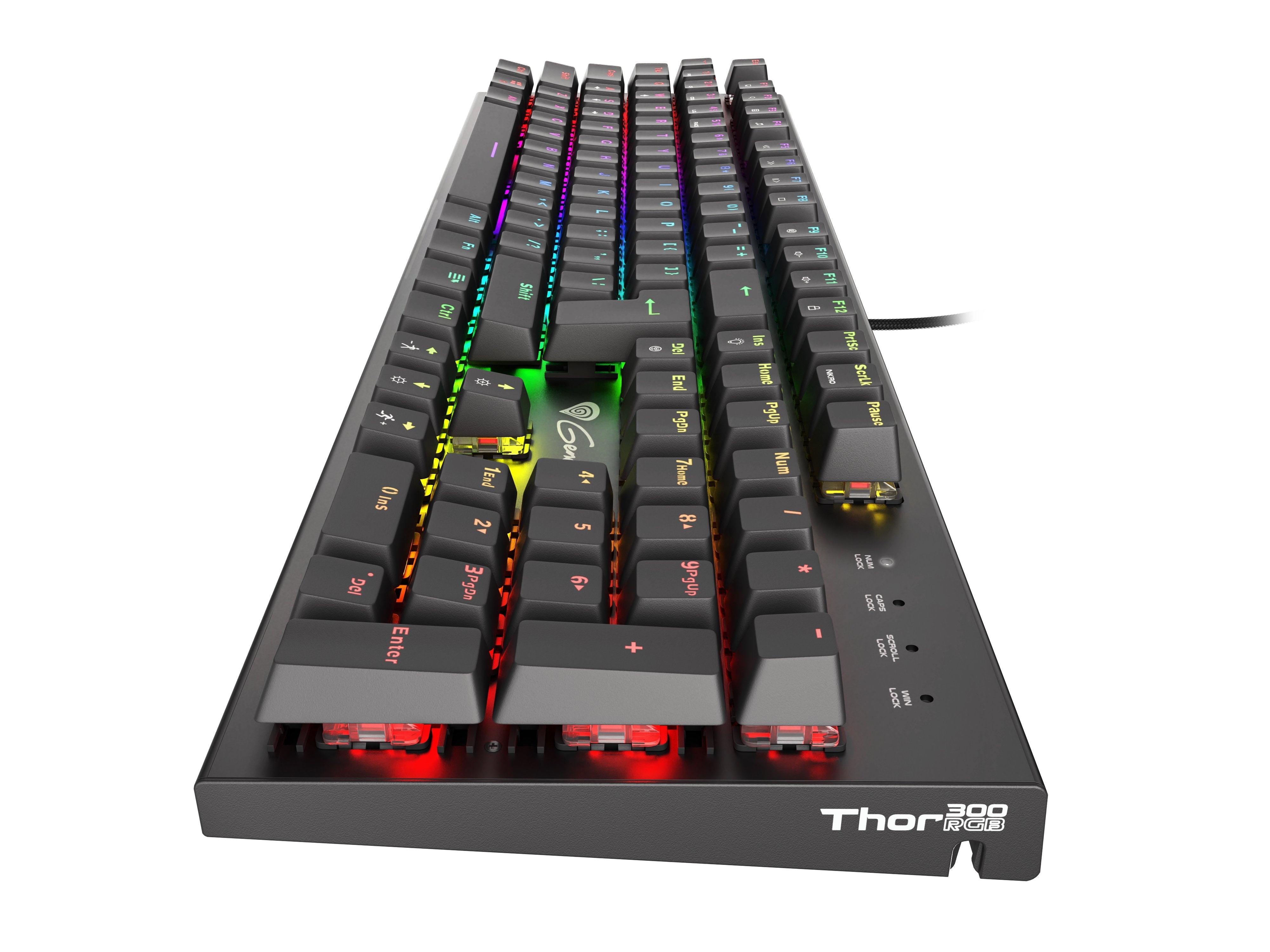 Teclado Gaming Genesis Thor 300 Red Swicth Rgb