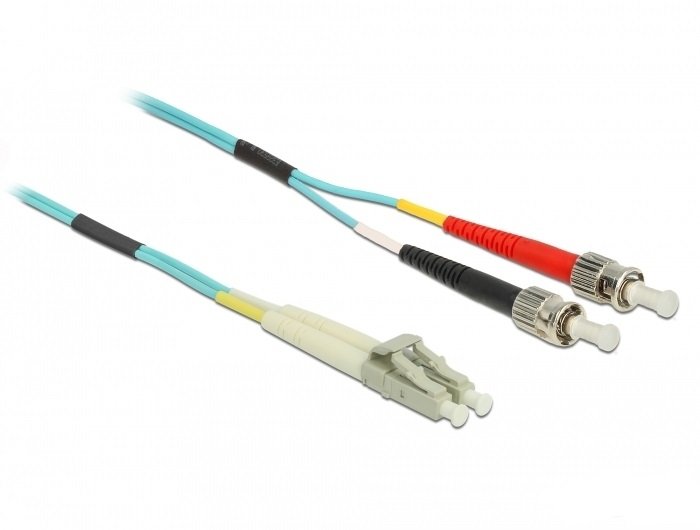 Delock Cable De Fibra Óptica Lc > St Multimodo Om3 2 M