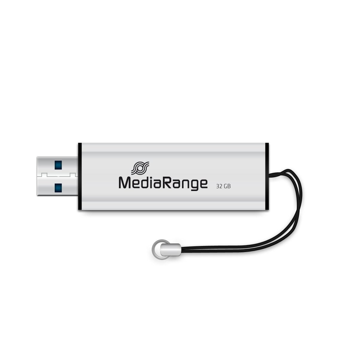 EAN 4260283113415 - MediaRange MR916 unidad flash USB 32 GB USB tipo A 3.2 Gen 1 (3.1 Gen 1) Negro, Plata imagen 1