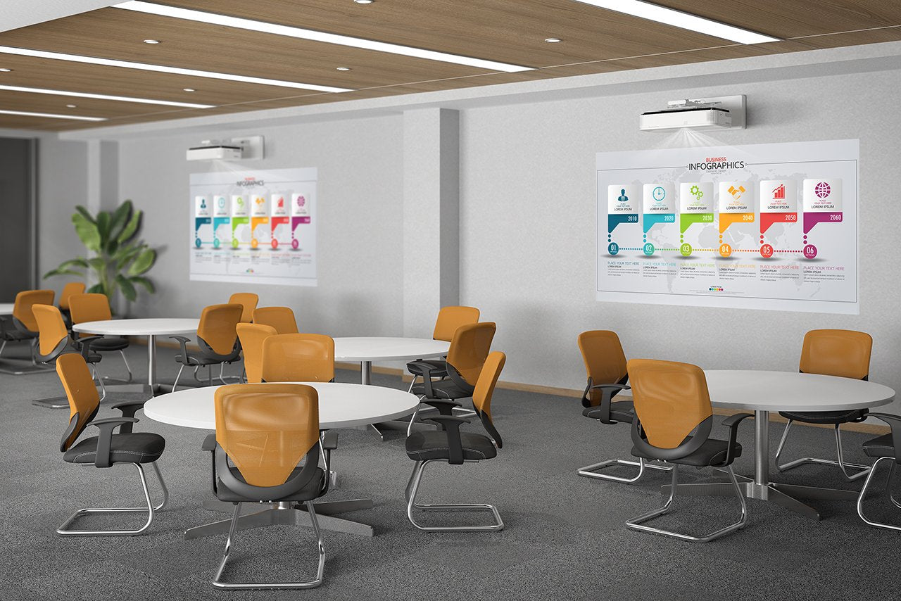 Proyector Epson Eb-810e De Alcance Ultracorto 5000 Lúmenes Ansi 3lcd 1080p (1920x1080) Blanco