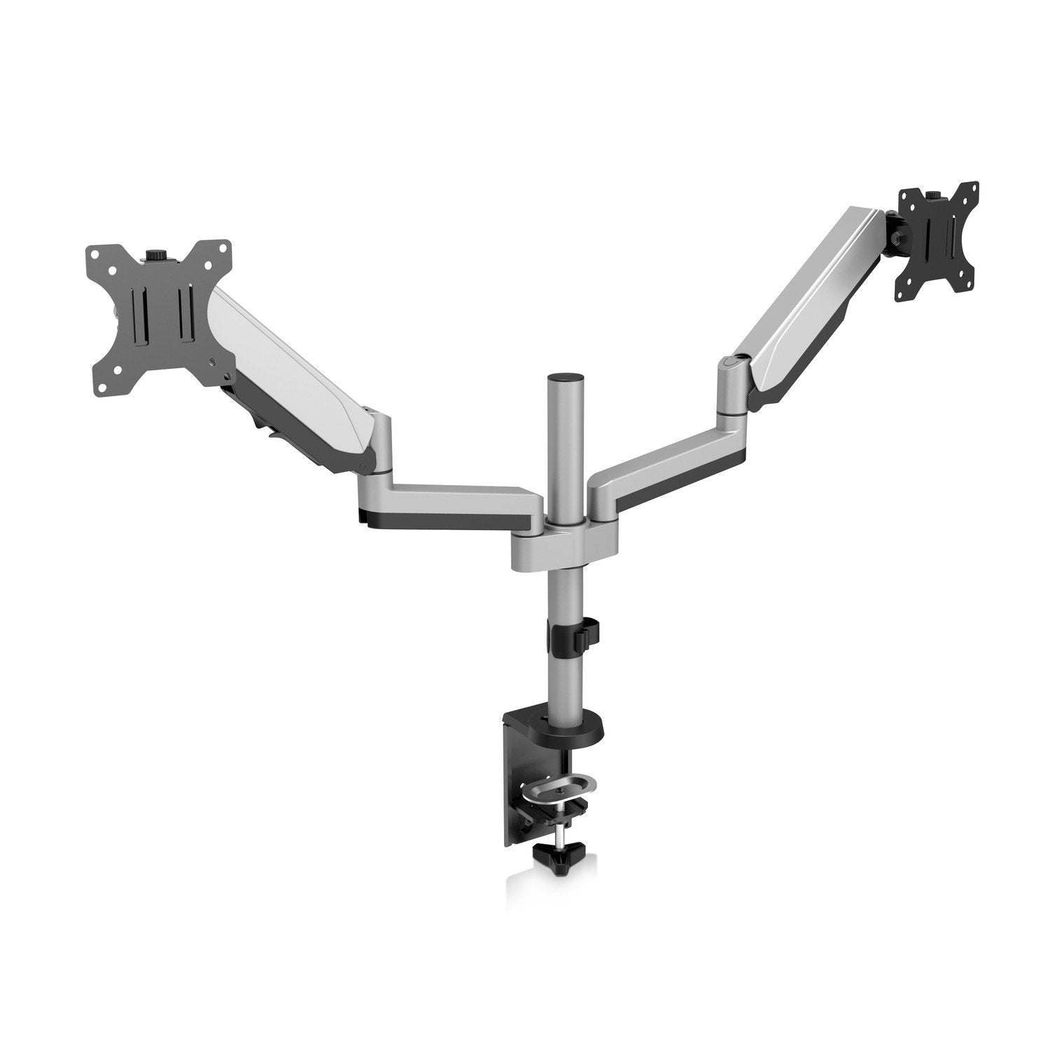 V7 Soporte Para Monitores Con Ajuste Manual Doble
