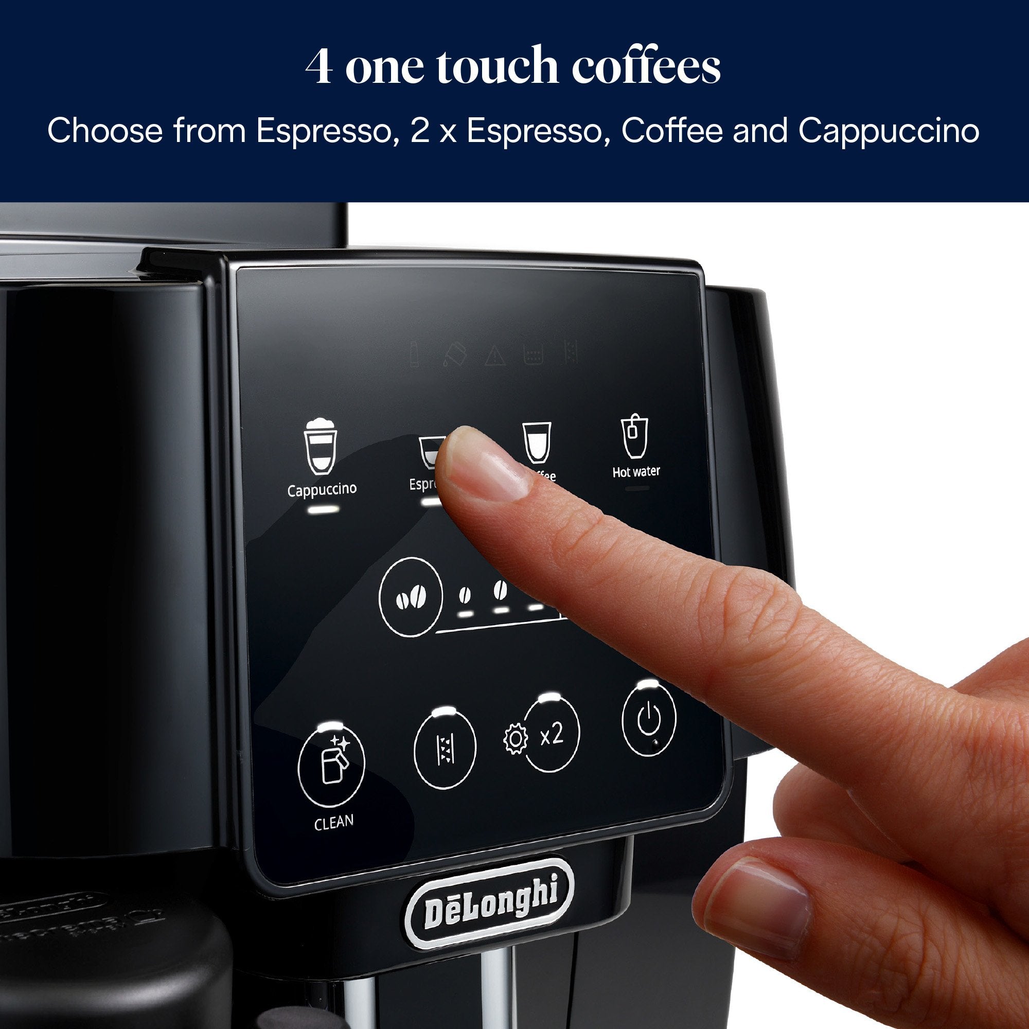 EAN 8004399027220 - De’Longhi Magnifica 0132250212 cafetera eléctrica Totalmente automática Máquina espresso 1,8 L imagen 2