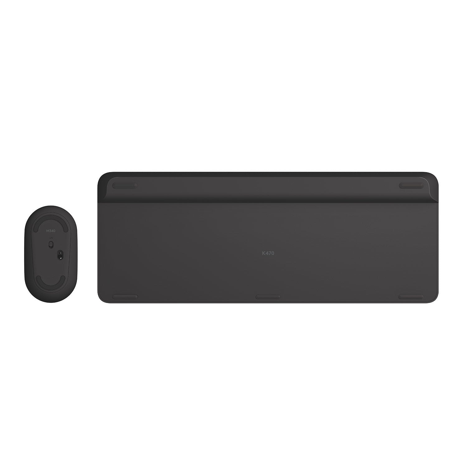 Teclado Belga + Ratón Logitech Mk470 Rf Inalámbrico Azerty Grafito 920-009194