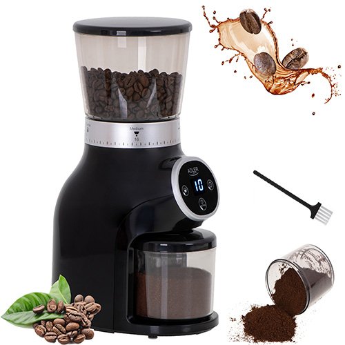 Adler Coffee Grinder Ad 4450 Burr 300 W, 300 G Negro