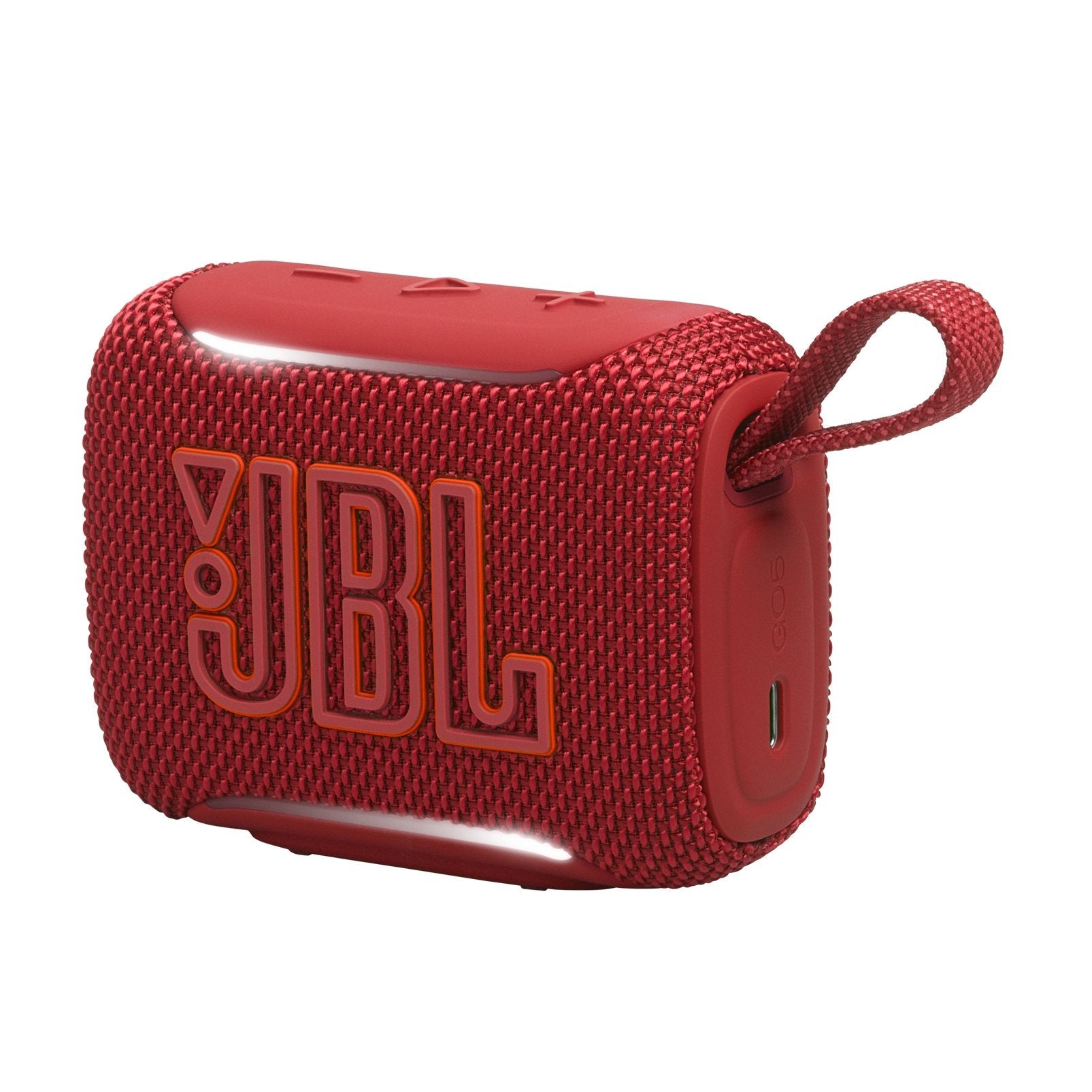 Jbl Go 5 Altavoz Bluetooth Ultraportátil Con Sonido Big Jbl Pro Y Graves Fuertes, Emparejamiento Airtouch, Diseño Impermeable Y Tiempo De Reproducción De 10 Horas, Rojo