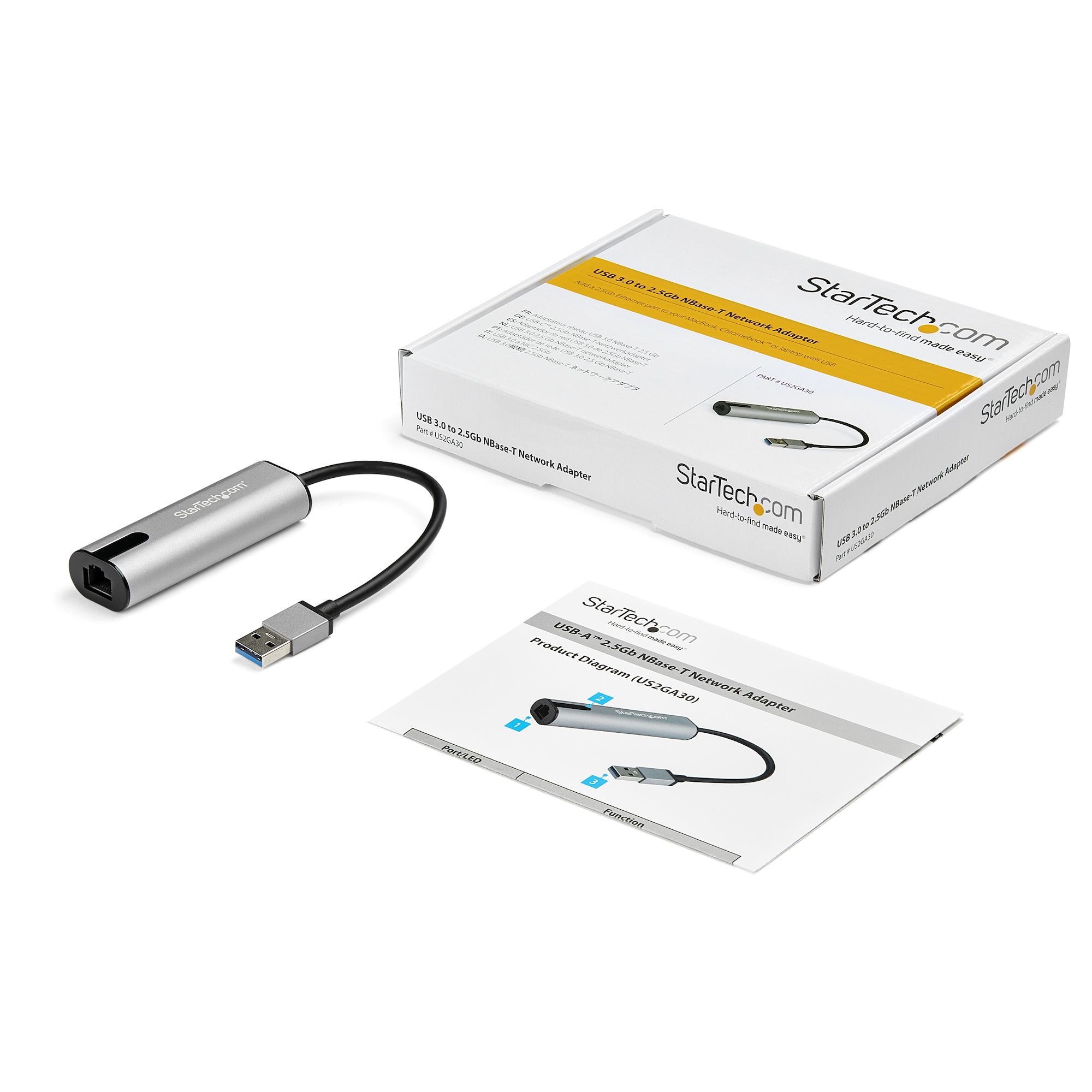 EAN 0065030882958 - StarTech.com US2GA30 adaptador y tarjeta de red 5000 Mbit/s imagen 4