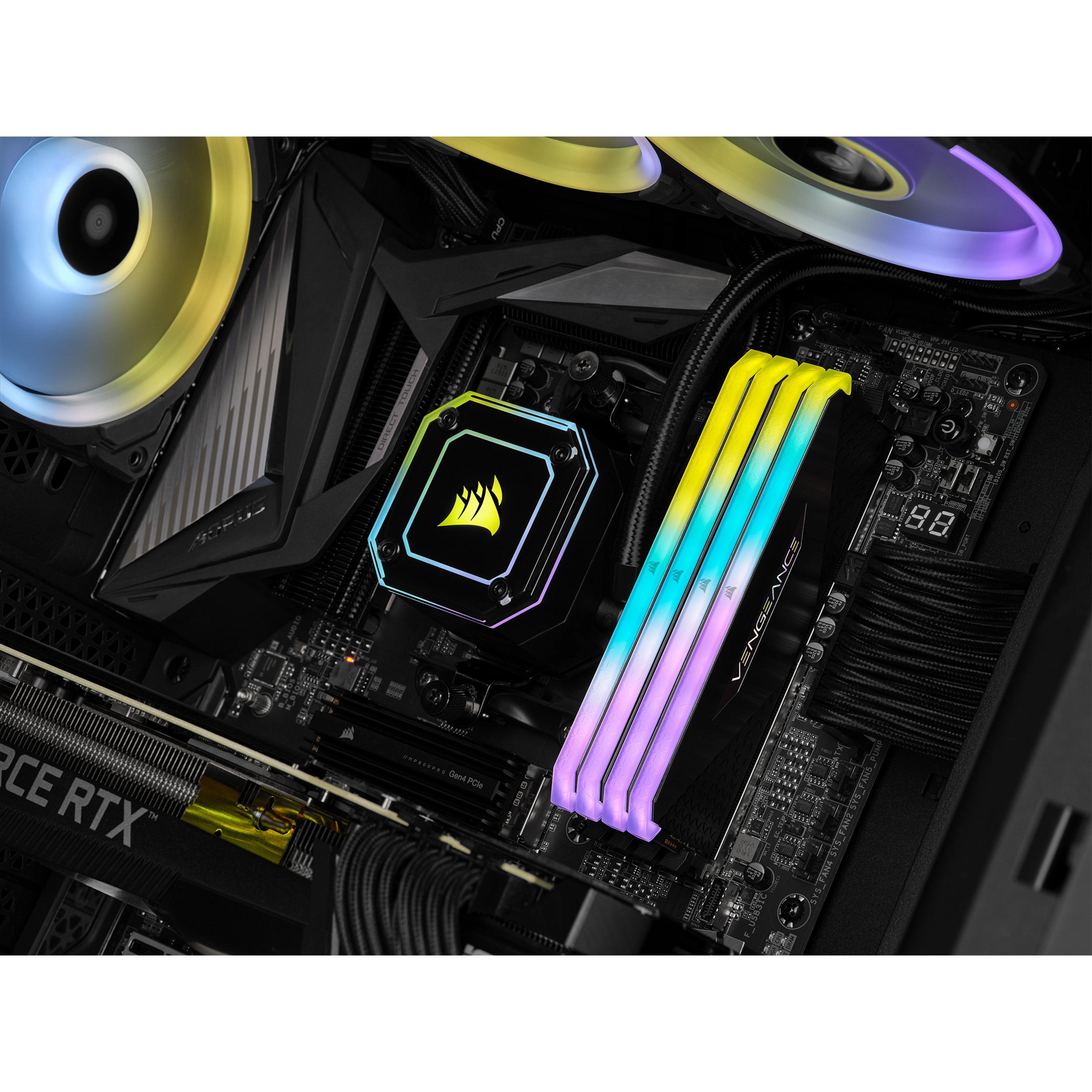 EAN 840006650461 - Corsair Vengeance RGB CMN128GX4M4Z3600C18 módulo de memoria 128 GB 4 x 32 GB DDR4 288-pin DIMM imagen 7