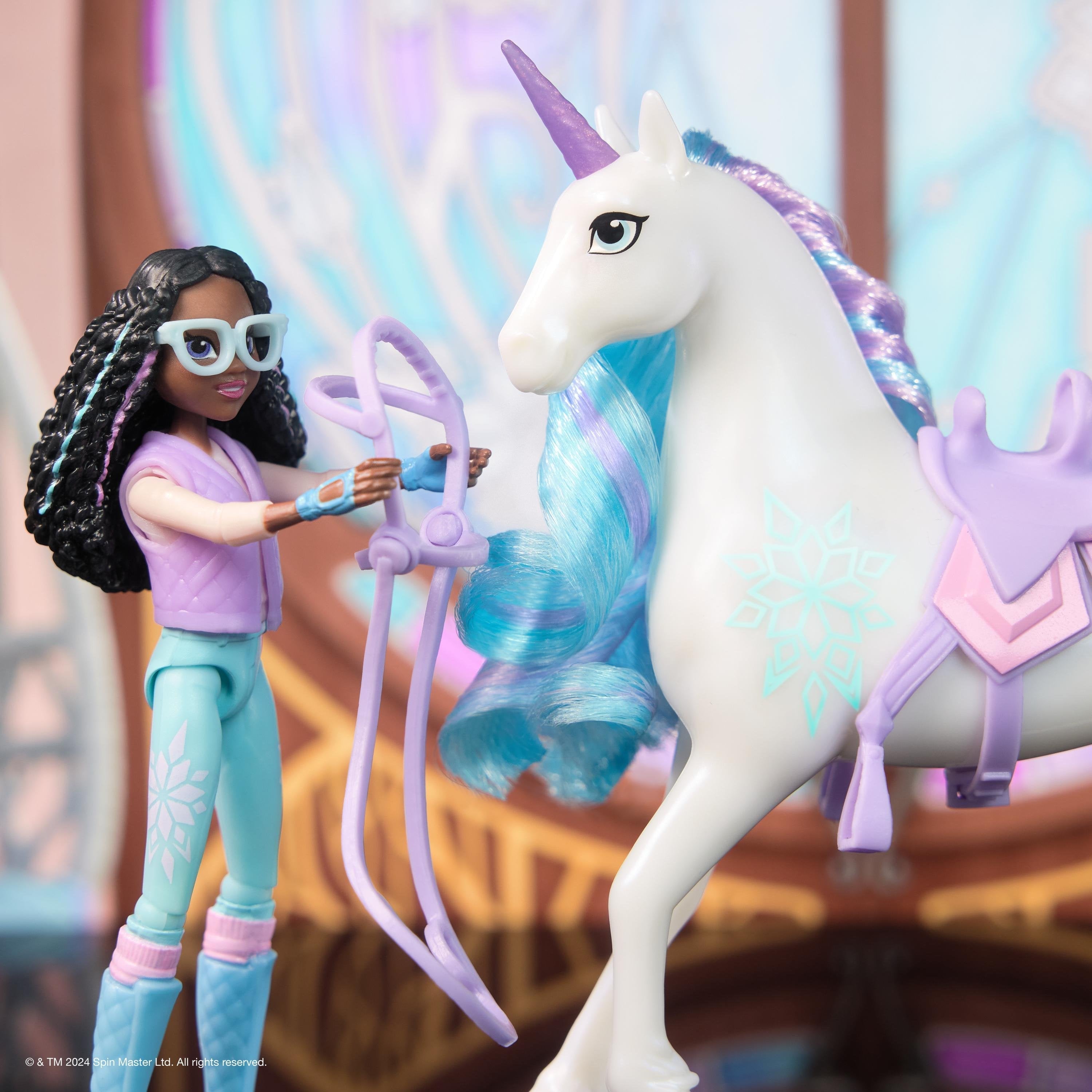Figura Spin Master Unicorn Academy - Set Glaciar Layla Y Unicornio 6066849