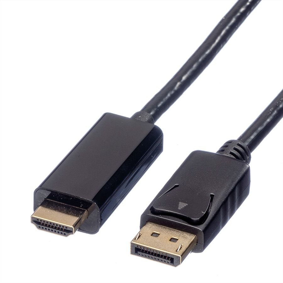 EAN 7611990149940 - ROLINE 11.04.5788 adaptador de cable de vídeo 5 m DisplayPort Negro imagen 1