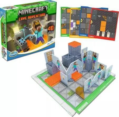 Piensa Divertido Minecraft Cave Adventure, Juego De Mesa 76700