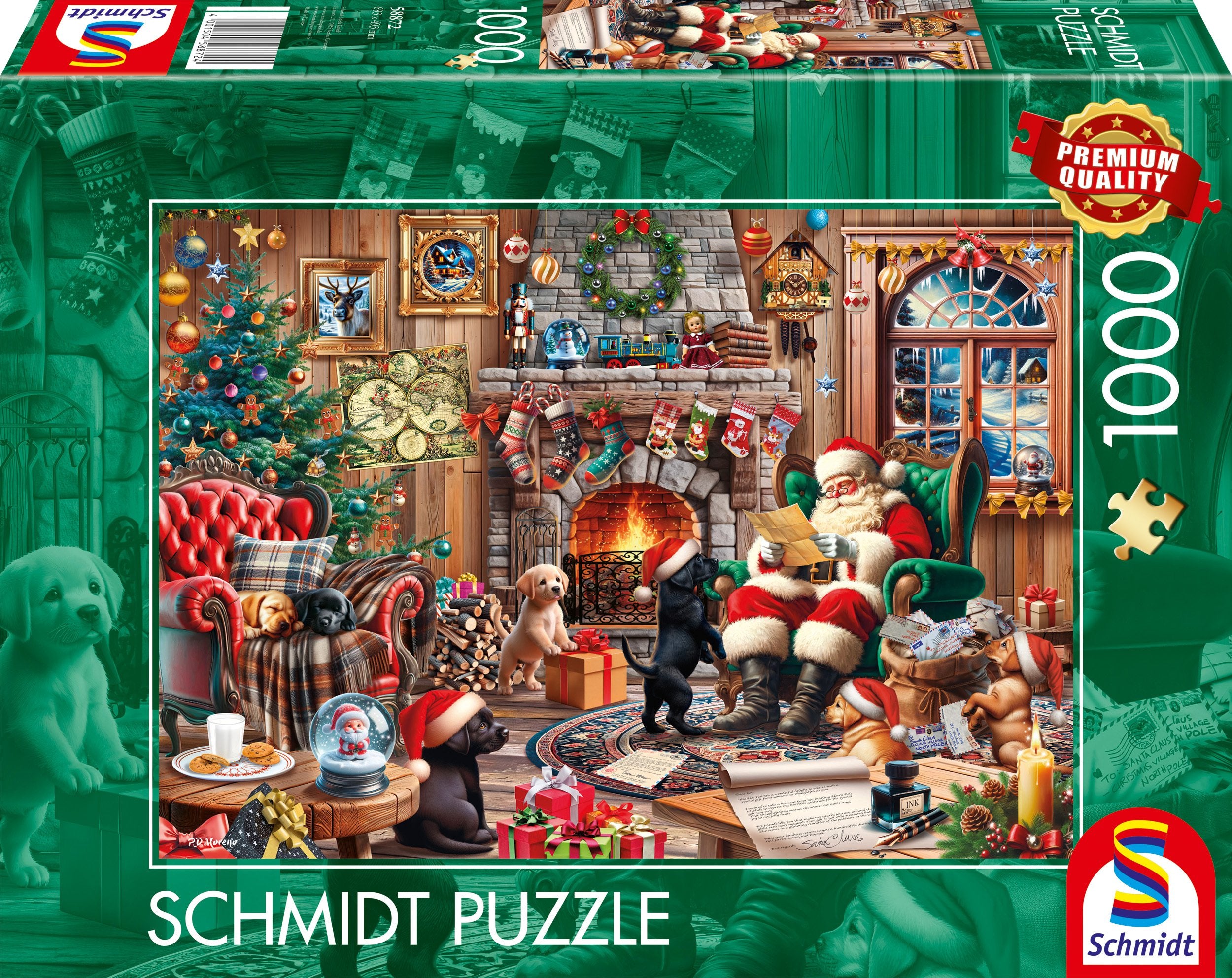 EAN 4001504588724 - Schmidt Spiele 58872 puzzle Puzzle rompecabezas 1000 pieza(s) Navidad imagen 1