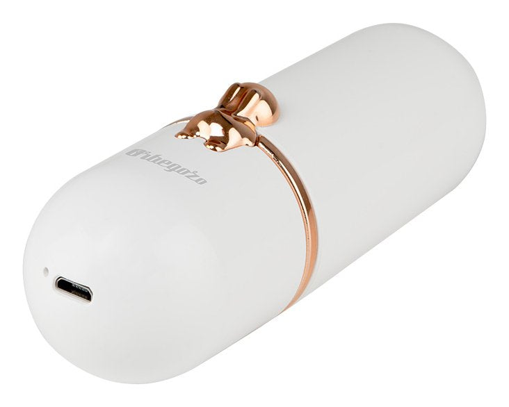 Orbegozo Hf 2500 Ventilador De Mano Elegancia Portatil - 2 Velocidades De Ventilacion - Diseño Compacto Y Elegante