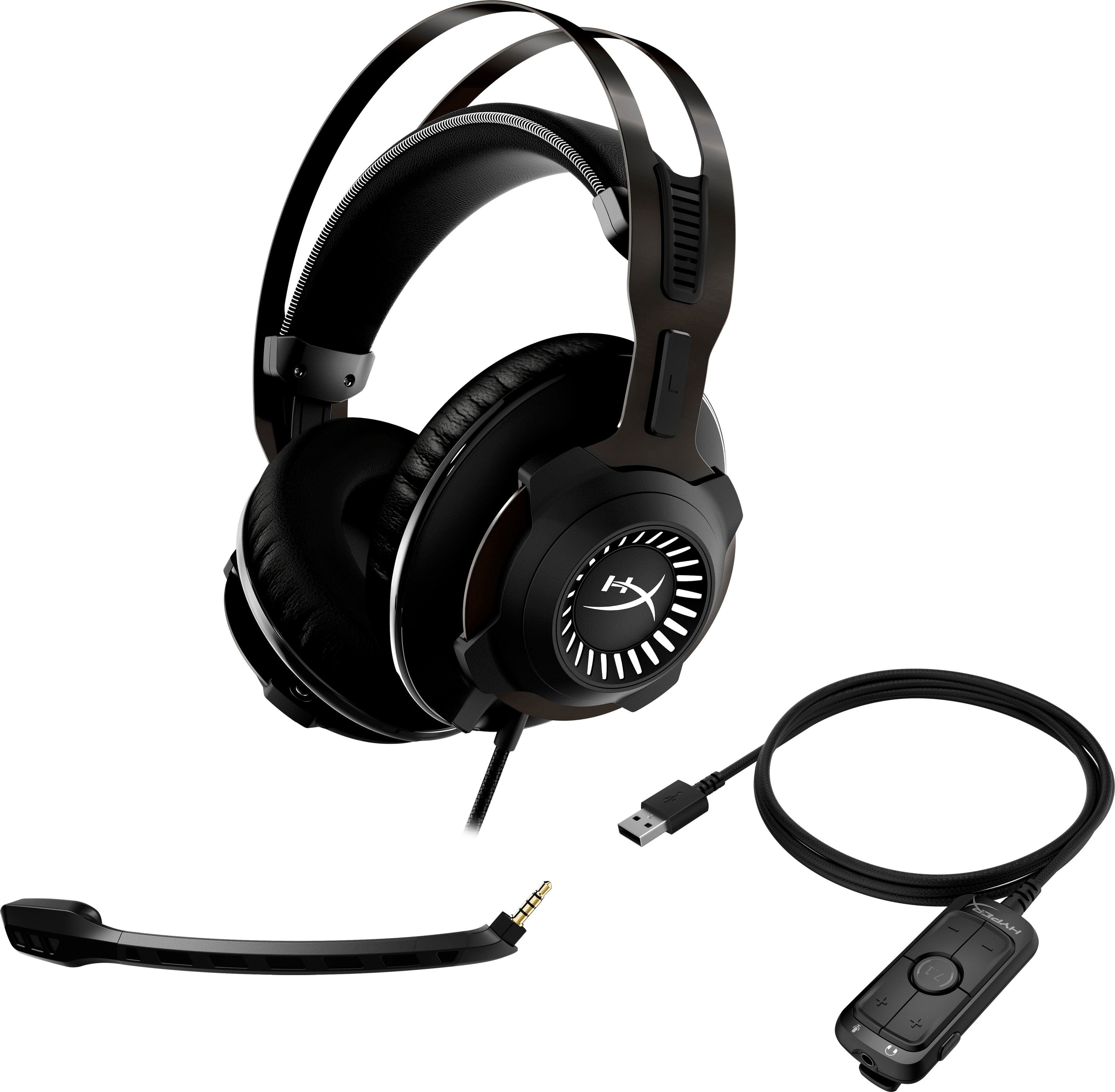 Hyperx Auriculares Gaming Cloud Revolver + 7.1 (Acero Oscuro)