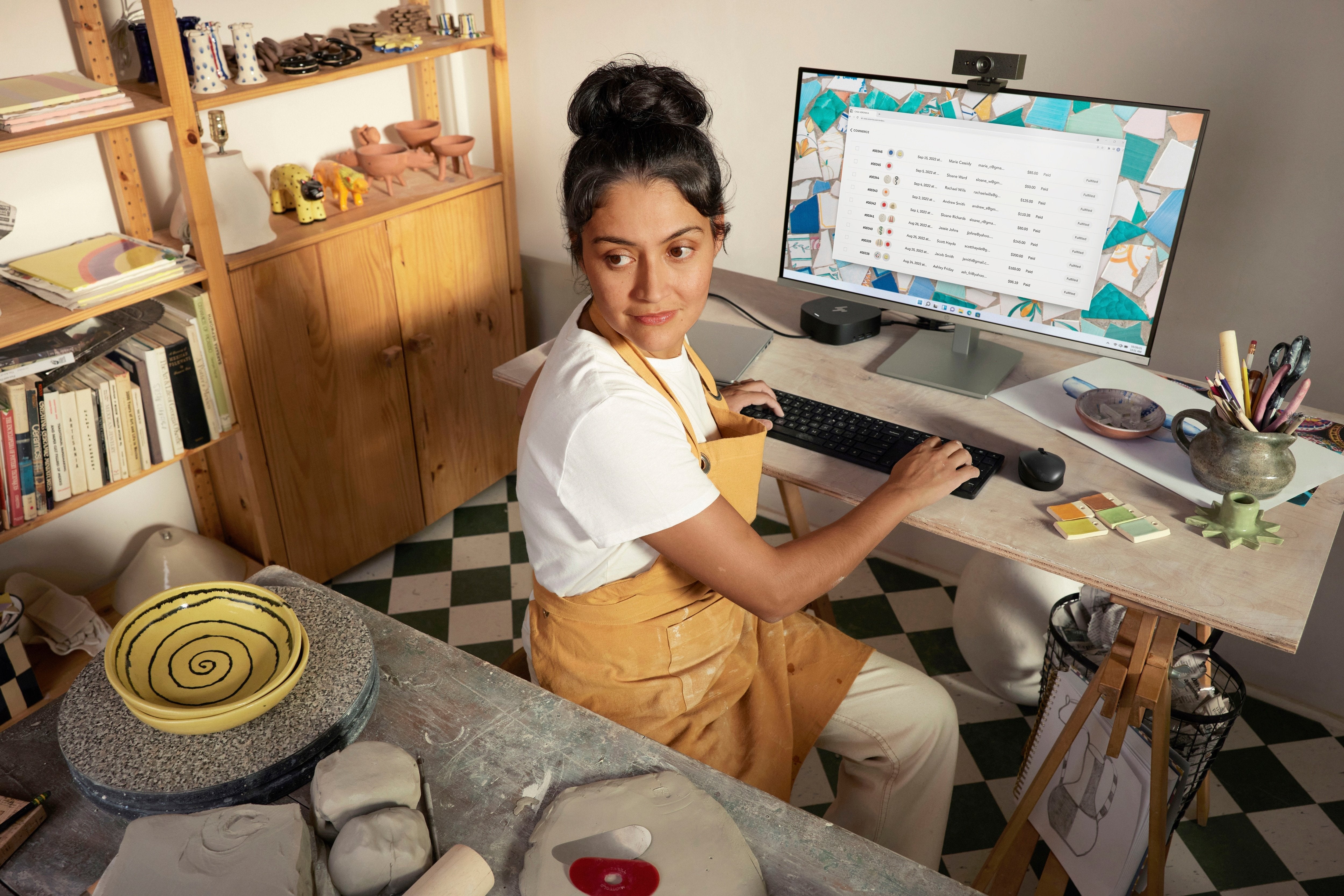 Hp Teclado Multidispositivo Compacto 350 Con Bluetooth