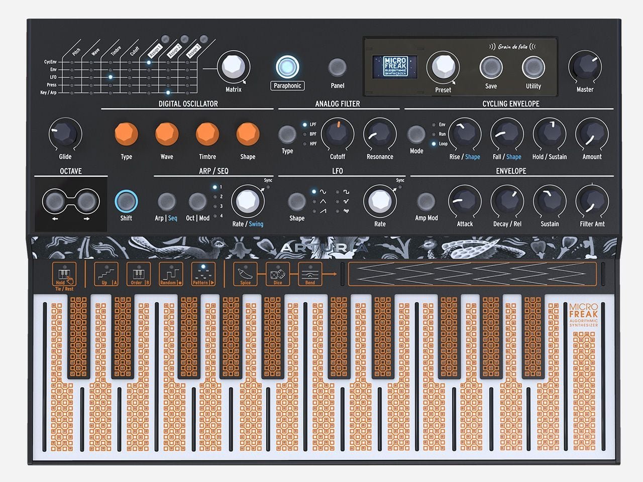 EAN 3760033531397 - Arturia MicroFreak Sintetizador analógico 25 Negro imagen 7