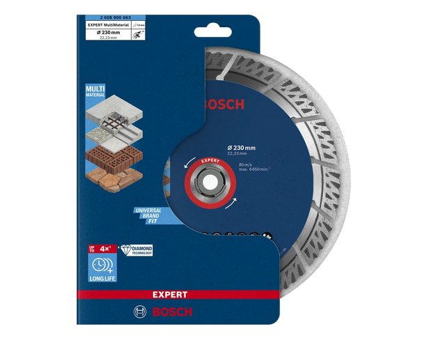 Expert Diamant-Trennscheibe ''Multimaterial'', Ø 150mm Für Winkelschleifer Amoladora Disco