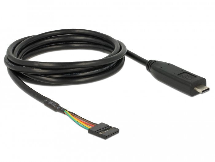Konverter Usb Type-C 2.0 Stecker Zu Ttl 5 V Pfostenbuchse 6 Pin 2,0 M