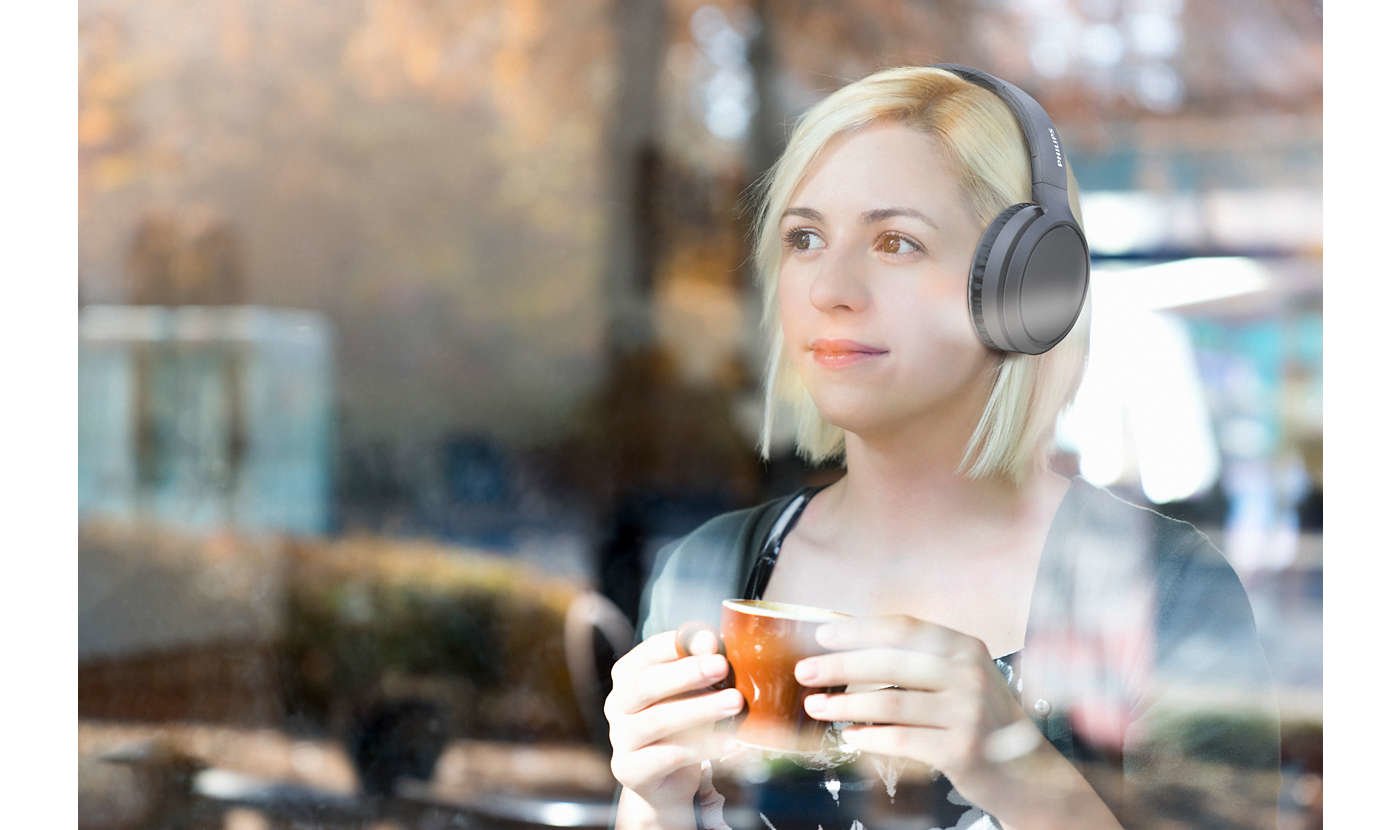 Auriculares Philips Supraaurales Inalambricos - Bluetooth 5.0 - Autonomia Hasta 29h - Bateria 400mah - Microfono