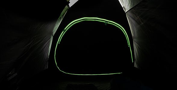 Tienda Domo Coleman Pingora 3 Blackout Verde Claro/Gris, Con Varilla, Modelo 2024 2000035203