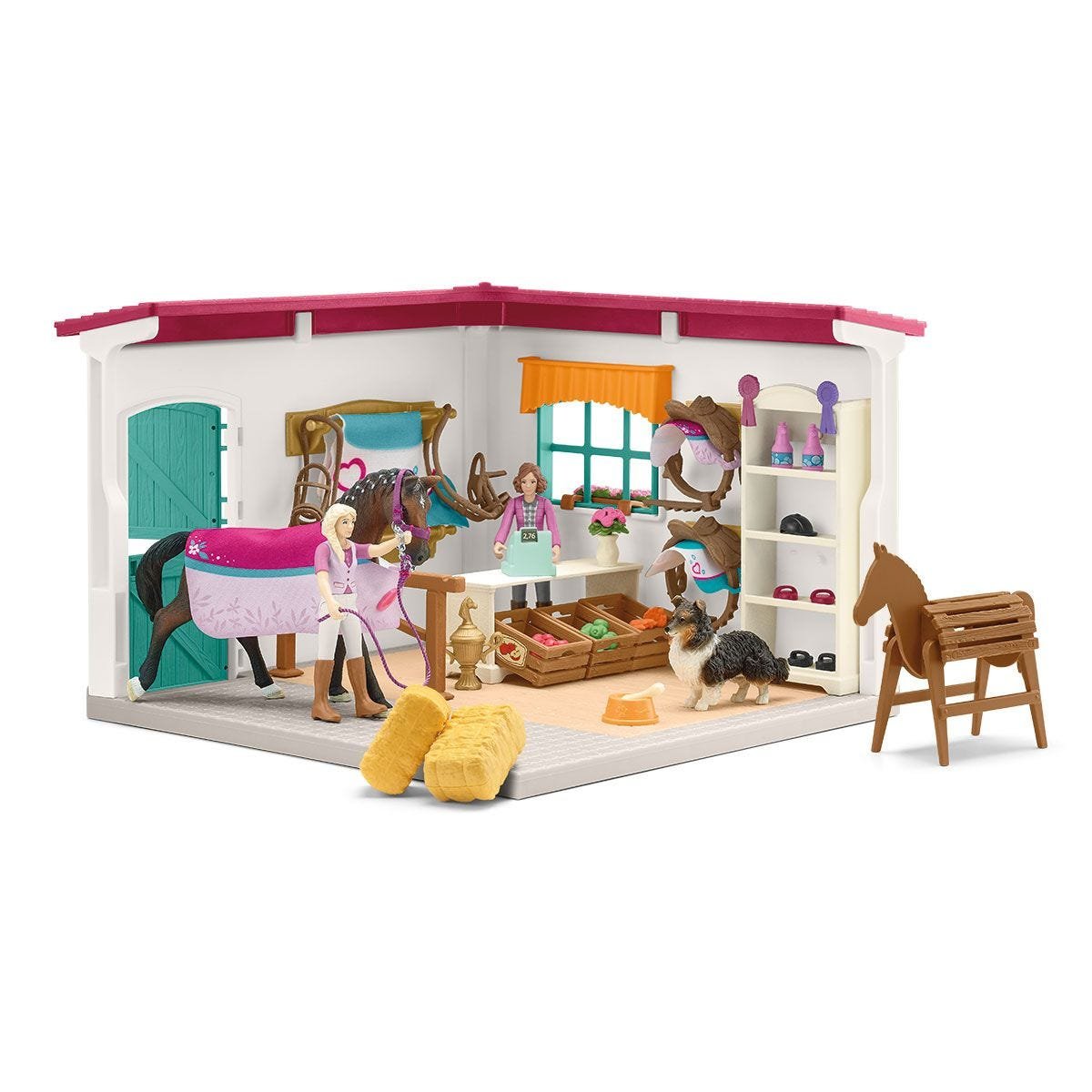 Tienda De Equitación Schleich Horse Club, Figura De Juguete