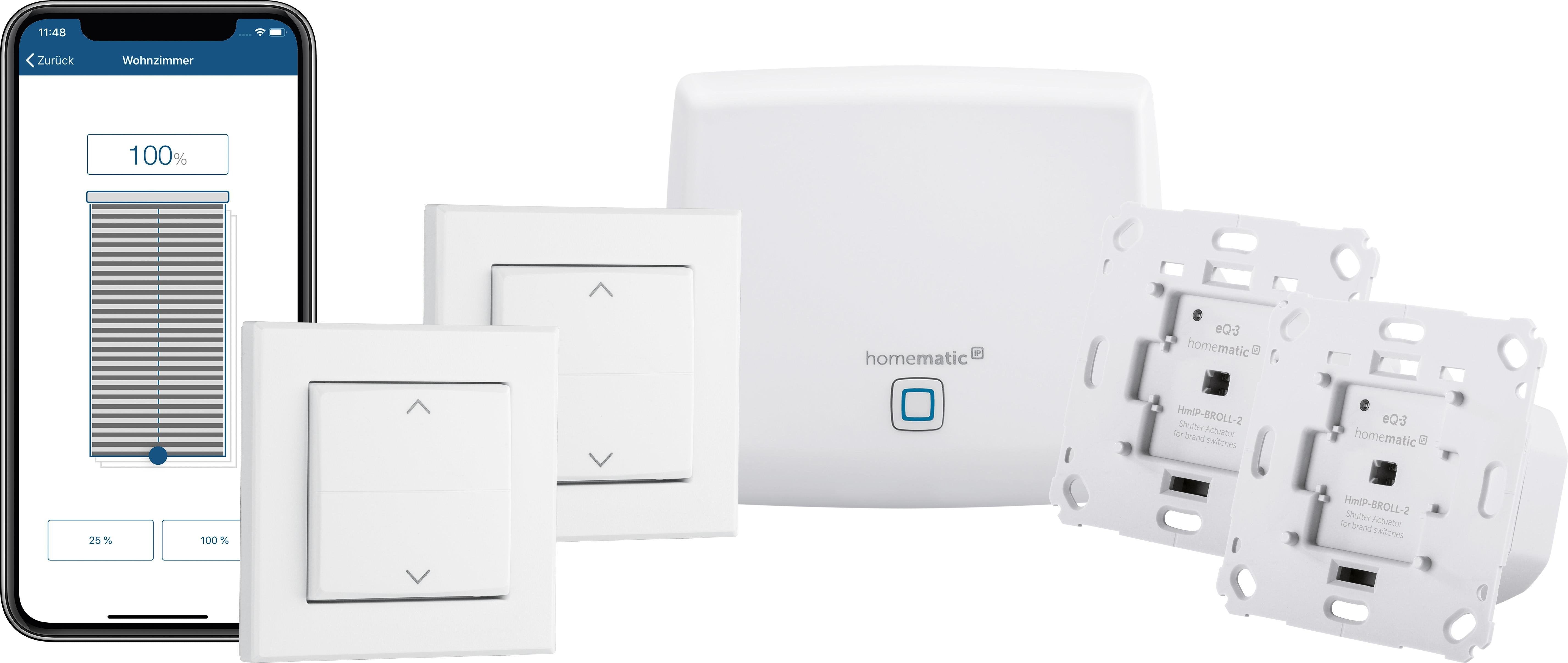 EAN 4047976581436 - Homematic IP Starter Set Beschattung accesorio de persiana/contraventana Smart shading set Blanco imagen 8