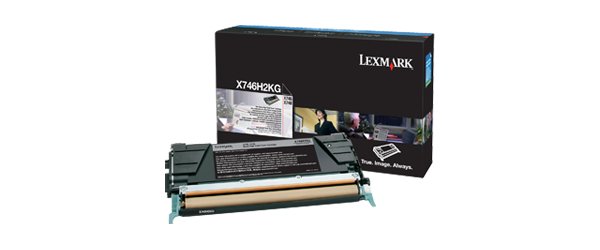 Toner Lexmark X746 X748 Cartridge Negro High Capacity 12.000 Pages 1-Pack