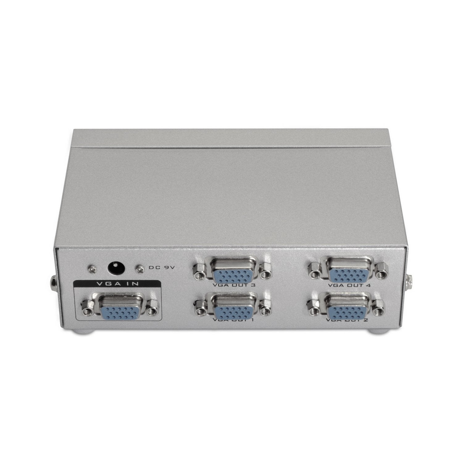Aisens Svga Duplicador Para 4 Monitores Con Alimentacion - Plata A116-0085