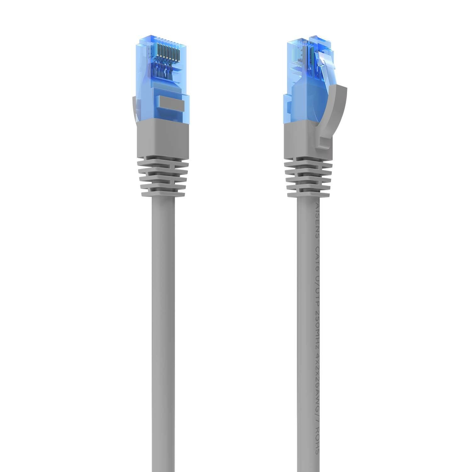 Aisens Cable De Red Rj45 Cat.6 Utp Awg26 Cca - 30cm - Gris