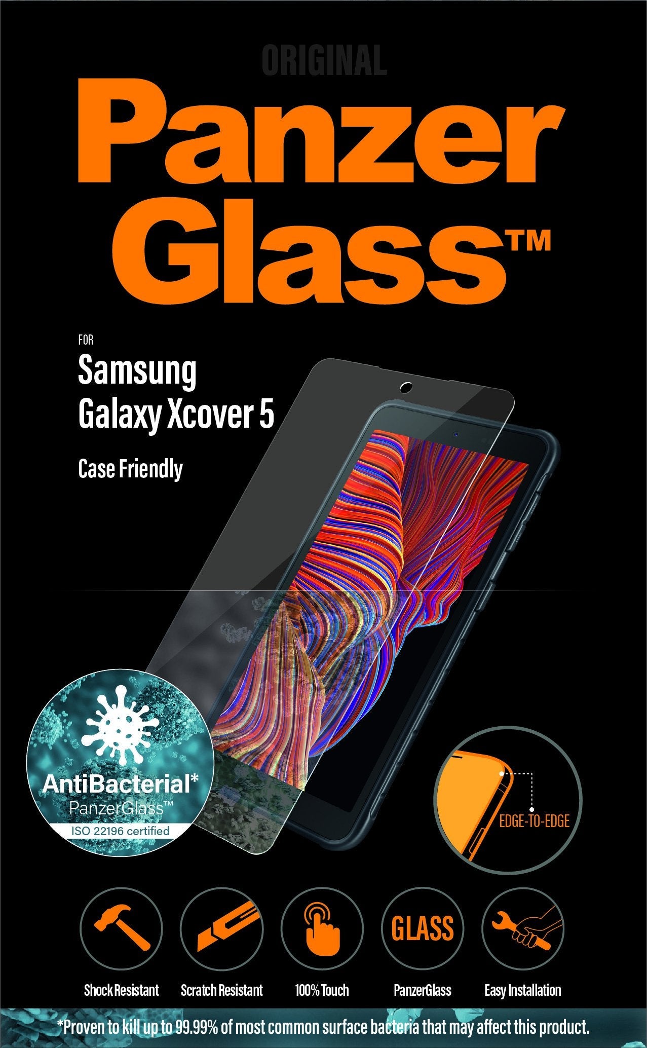 Panzerglass Samsung Galaxy Xfunda 5 Case Friendly