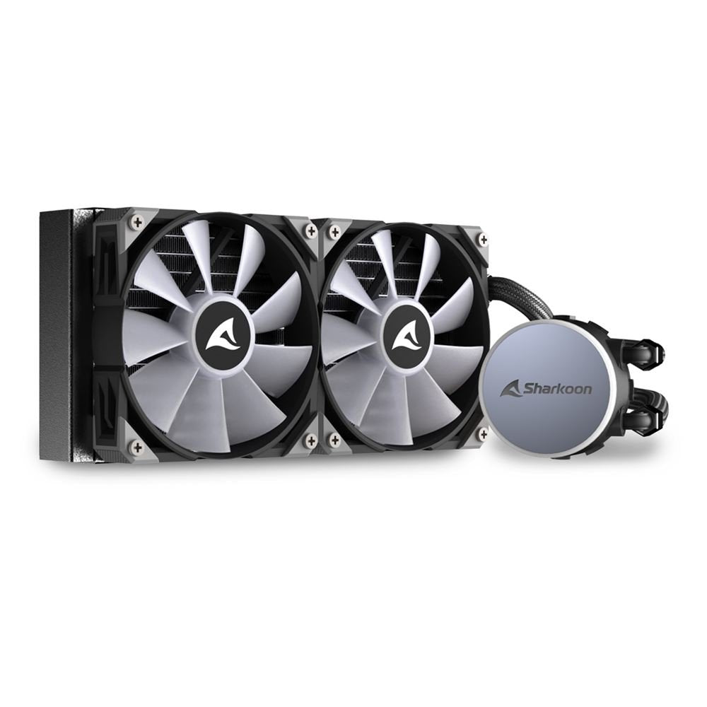 EAN 4044951037995 - Sharkoon S70 rgb Carcasa del ordenador, Procesador Sistema de refrigeración líquida todo en uno 12 cm Neg imagen 3