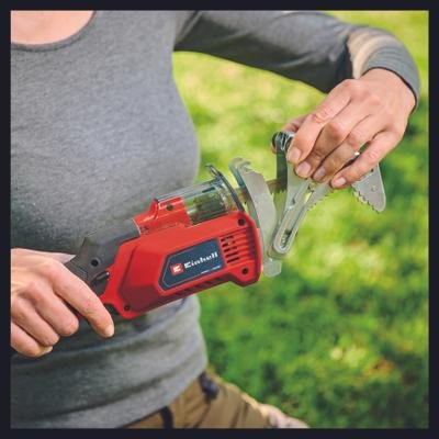EAN 4006825666649 - Einhell GE-GS 18/150 Li-Solo Negro, Rojo 10 cm 18 V Ión de litio imagen 5