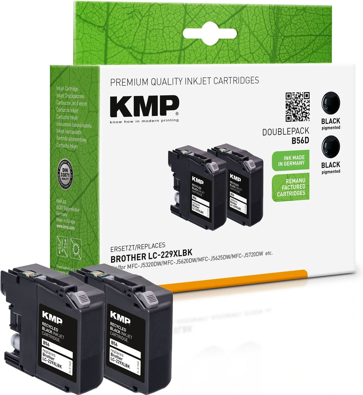 EAN 4011324160758 - KMP E107V cartucho de tinta 4 pieza(s) Negro, Cian, Magenta, Amarillo imagen 1