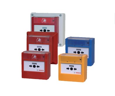 Bosch Fmc-420rw-Gsrrd Pulsador Alarma Rearmable. Montaje Superficie. Color Rojo