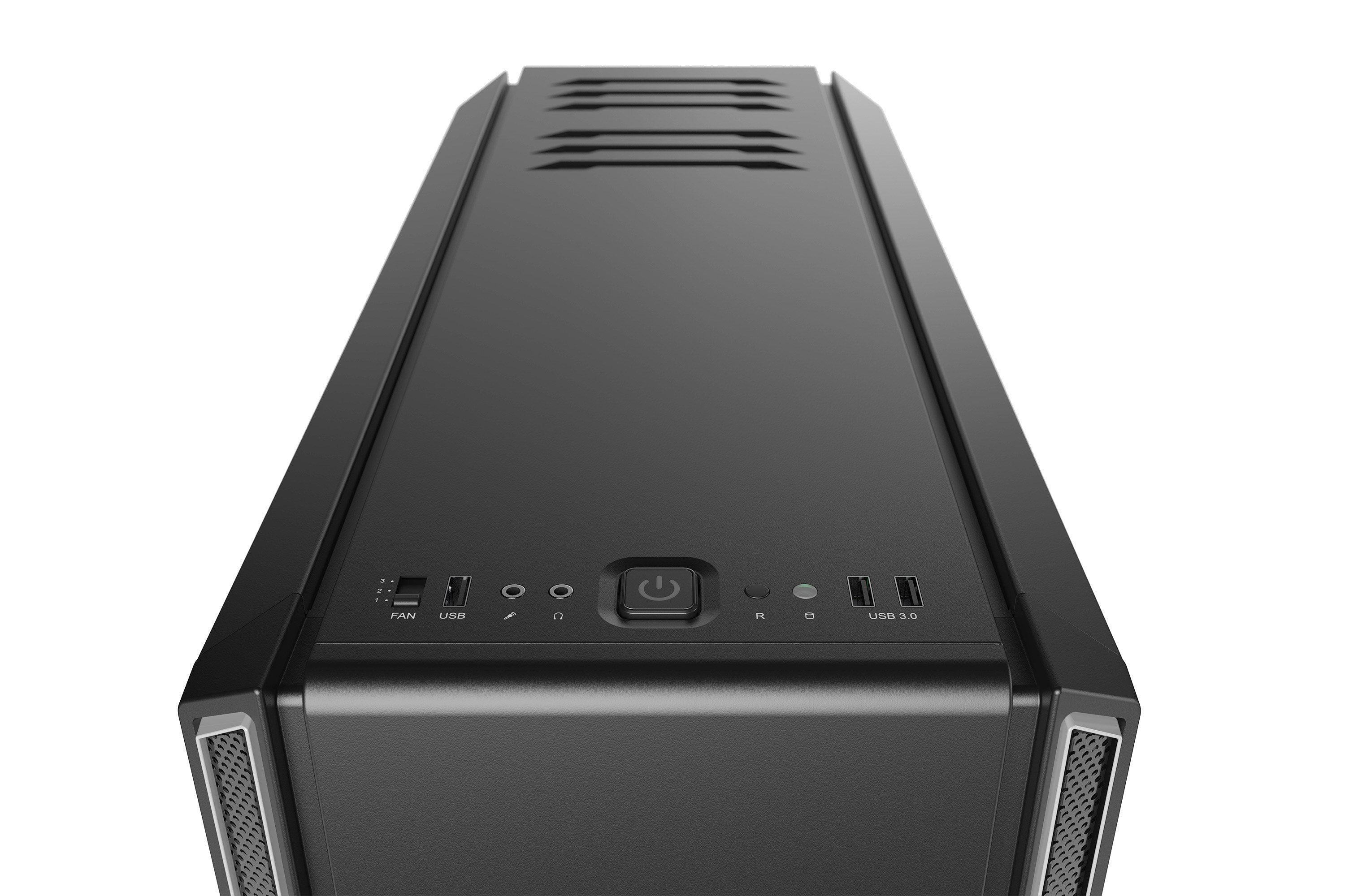 Caja Pc Be Quiet! Torre E-Atx Silent Base 601 Window Silve 2 Ventiladores/Insonorizada/Cristal Templado Bgw27