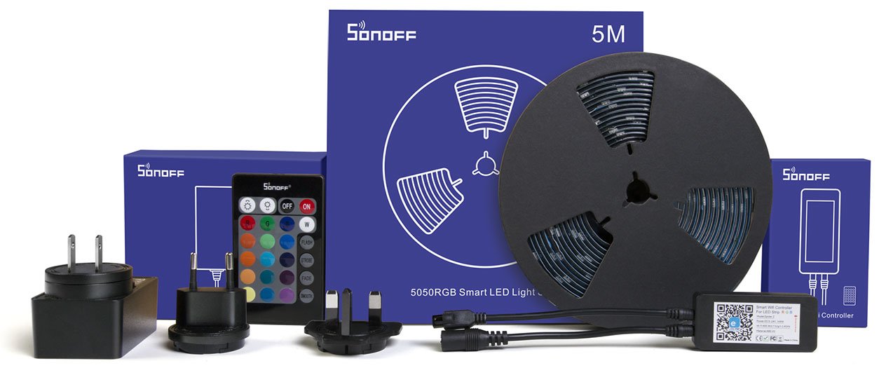 EAN 6920075770063 - Sonoff L1 Regleta luminosa universal LED 5000 mm imagen 1