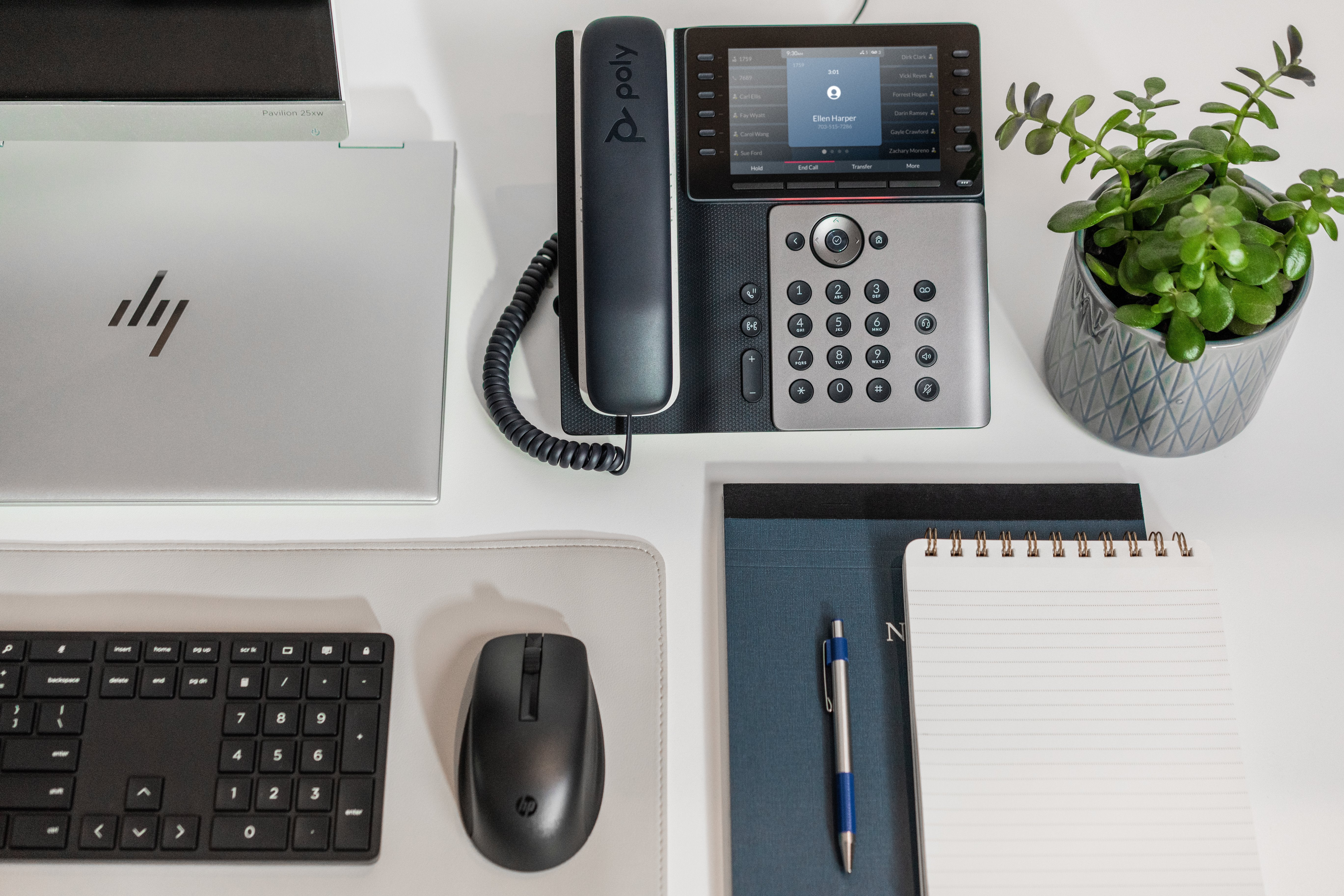 EAN 0197497341423 - HP Poly Edge E500 IP Phone and PoE-enabled teléfono IP Negro 12 líneas IPS imagen 3