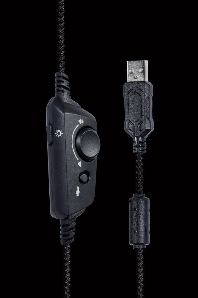 EAN 8716309120975 - Gembird GHS-SANPO-S300 auricular y casco Auriculares Alámbrico Diadema Juego USB tipo A Negro imagen 8