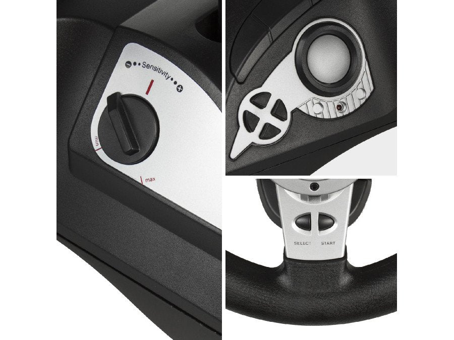 EAN 5902211120889 - NanoRS RS700 mando y volante Negro, Plata USB Analógico/Digital Android, Nintendo Switch, PC, PlayStation imagen 5