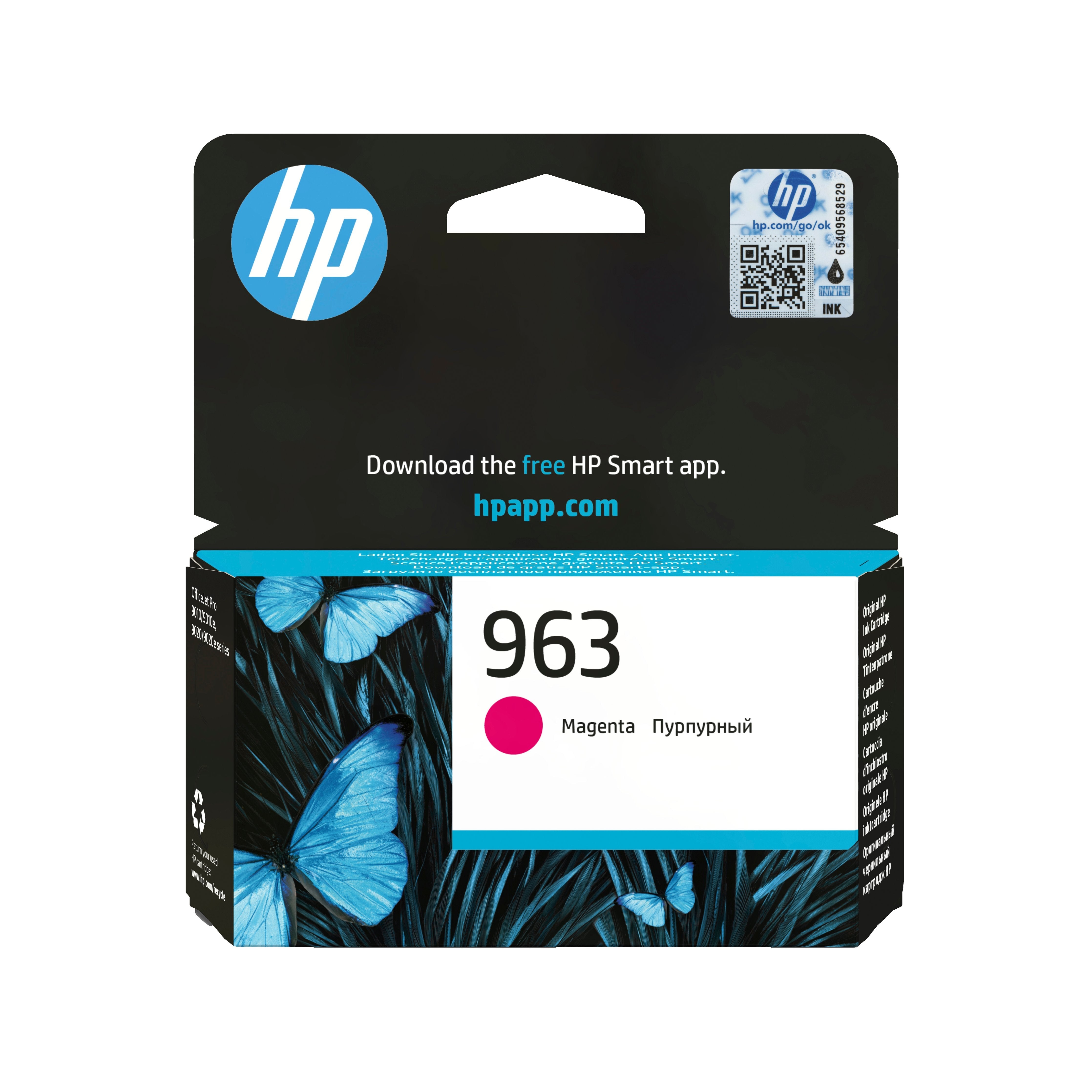 Tinta Original Hp 963 Magenta