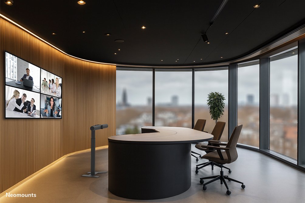 Neomounts Videobar-Bodenständer 43-110'' 10kg 200x200-800x600mm