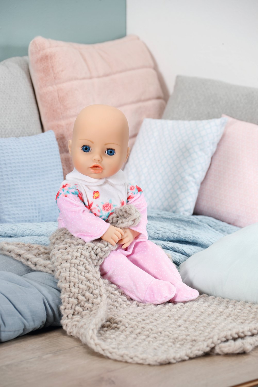 Zapf Creation Baby Annabell® Pelele Flores Rosas 43cm 706817