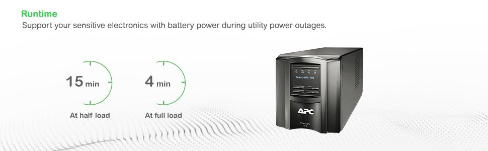EAN 0731304340317 - APC SMT750IC sistema de alimentación ininterrumpida (UPS) Línea interactiva 0,75 kVA 500 W 6 salidas AC imagen 13
