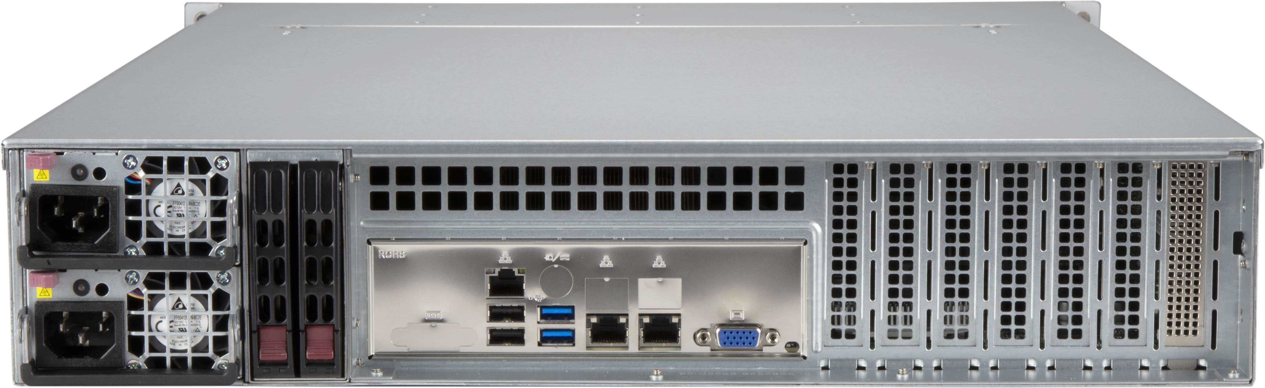 EAN 0672042446780 - Supermicro CSE-826BAC12-R802LPB carcasa de ordenador Estante Gris 800 W imagen 2