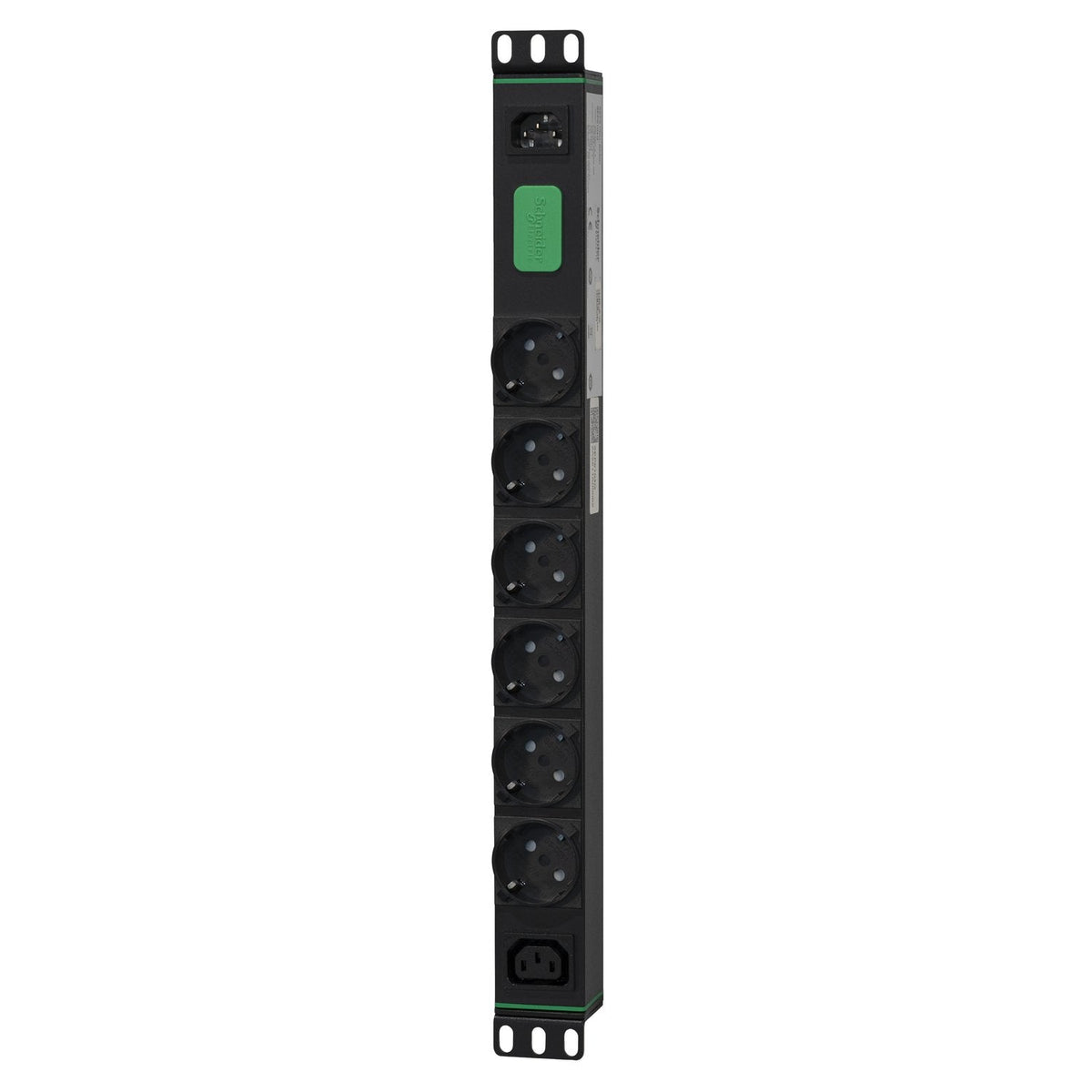 Apc Easy Rack Pdu Basic Unidad De Distribución De Potencia (Montaje En Bastidor) Horizontal Ca 200-240 V 2.3 Kw 1 Fase Input: Iec 60320 C14 Conectores De Salida: 7 (6 De Tipo F Power Iec 60320 C13) 1u 2 M Cable
