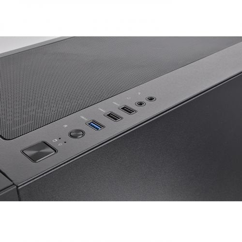 Caja Pc Thermaltake Torre Atx H330 Tg Negro Cristal Templado/1xvent 120mm Incluido Ca-1r8-00m1wn-00