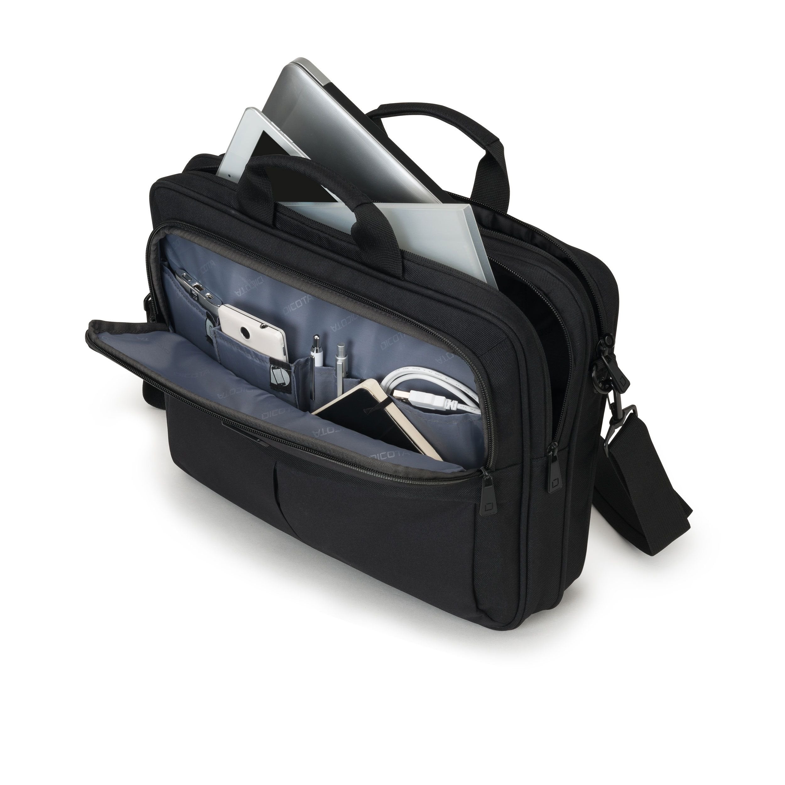EAN 3540260208237 - DICOTA Eco Top Traveller SCALE 35,8 cm (14.1") Maletín Negro imagen 3